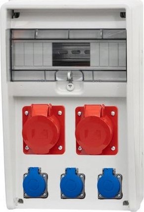 F-Elektro Rozdzielnica 12M ULISSE 2x16A/5P, 3x230V IP65