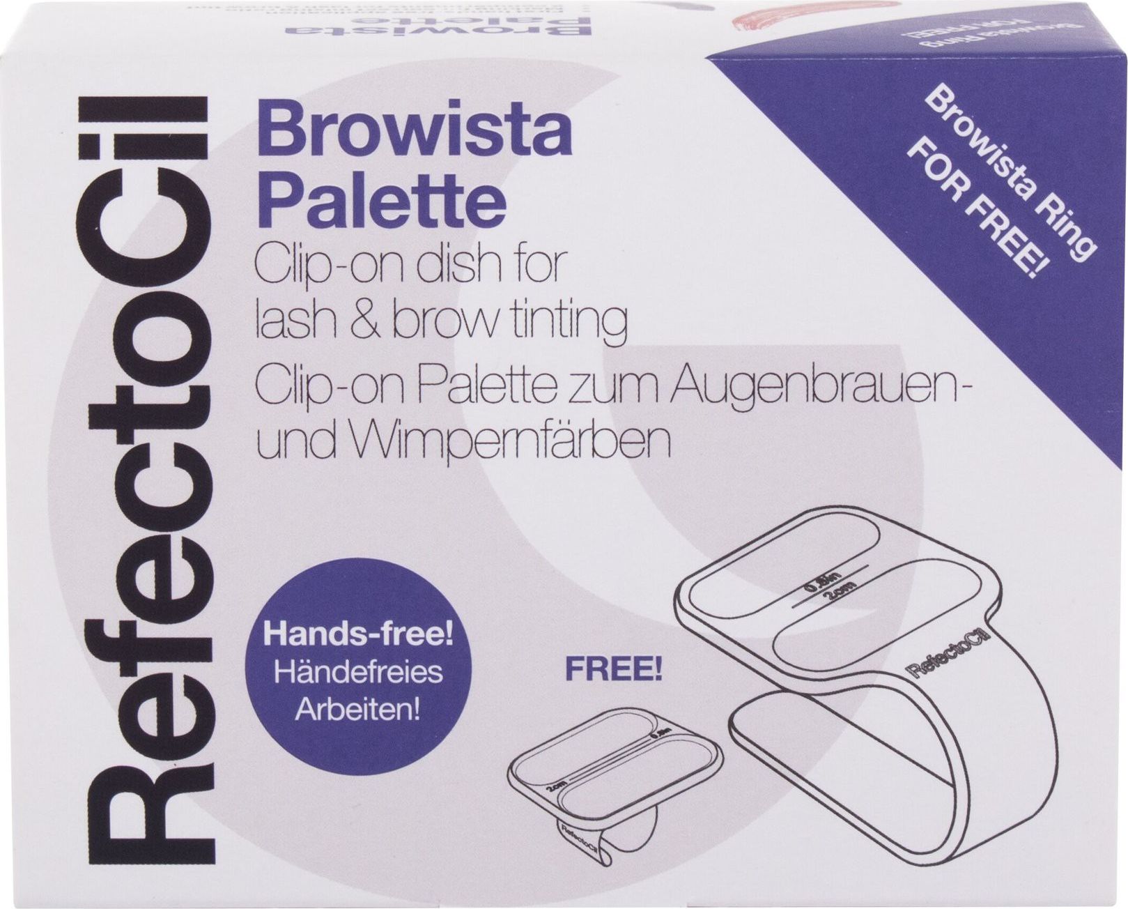 RefectoCil RefectoCil Browista Palette Pielęgnacja rzęs 2szt