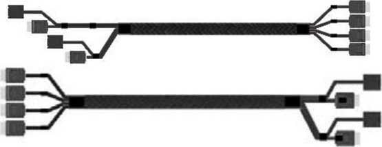 Intel Intel Cable Kit SlimSAS Cable (Riser/Retimers to Backplane) Kit CYPCBLSLRTKIT