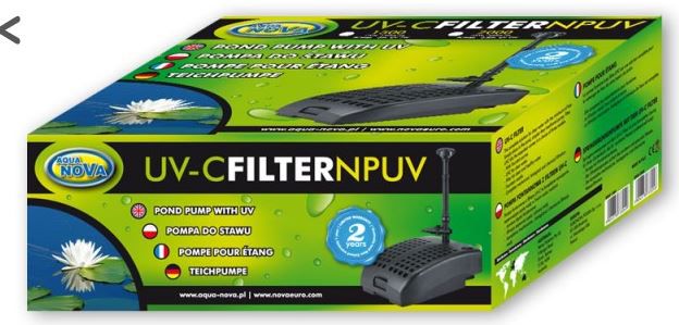 Aqua Nova POMPA FONTANNOWA 1500l/h UV7W