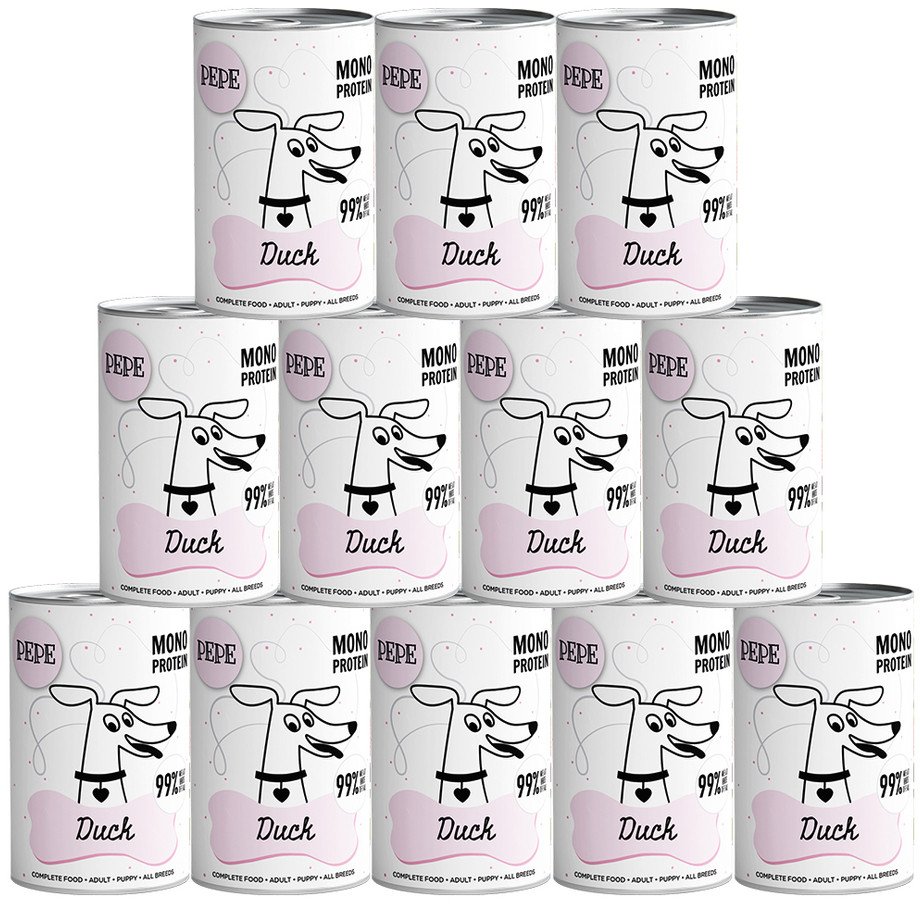 PEPE MONO PROTEIN Duck (kaczka) 12x400g