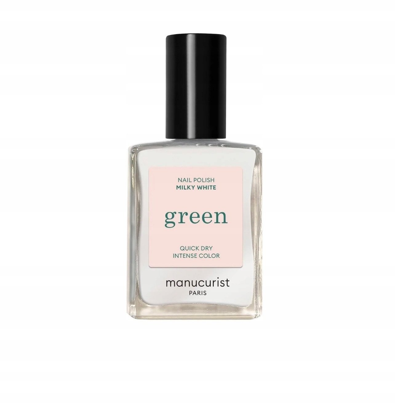 MANUCURIST_Green Nail Polish lakier paznokci Milky White 15ml