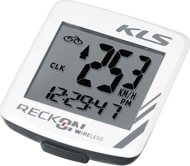 Kellys Bezprzewodowy Licznik rowerowy Kelly's RECKON WL biały uniwersalny