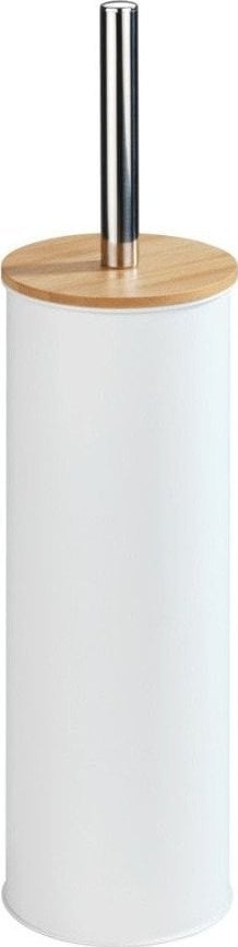 Wenko Stojak + szczotka do WC TORTONA, kolor biały mat, WENKO
