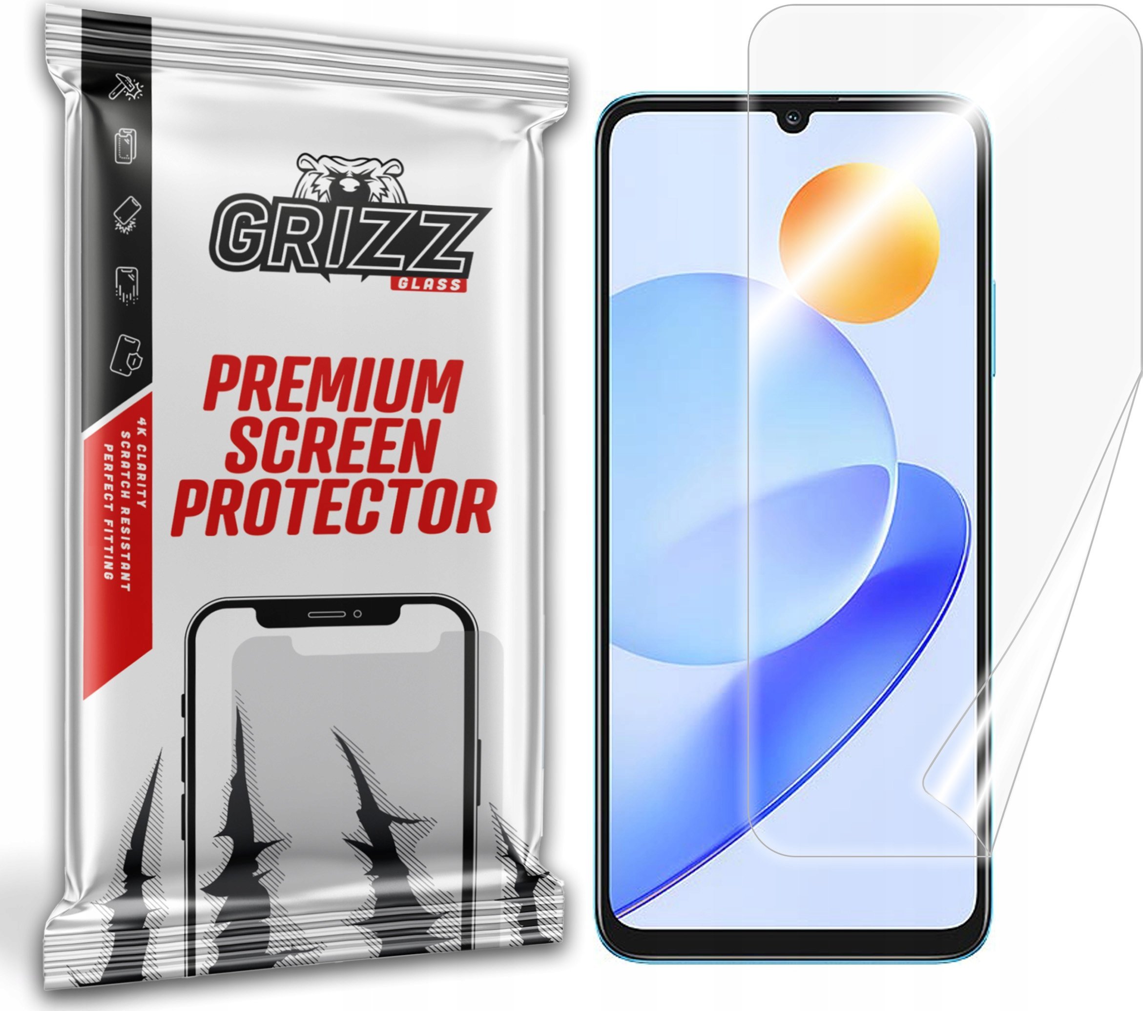 GrizzGlass Folia ceramiczna GrizzGlass CeramicFilm do Honor Play7T