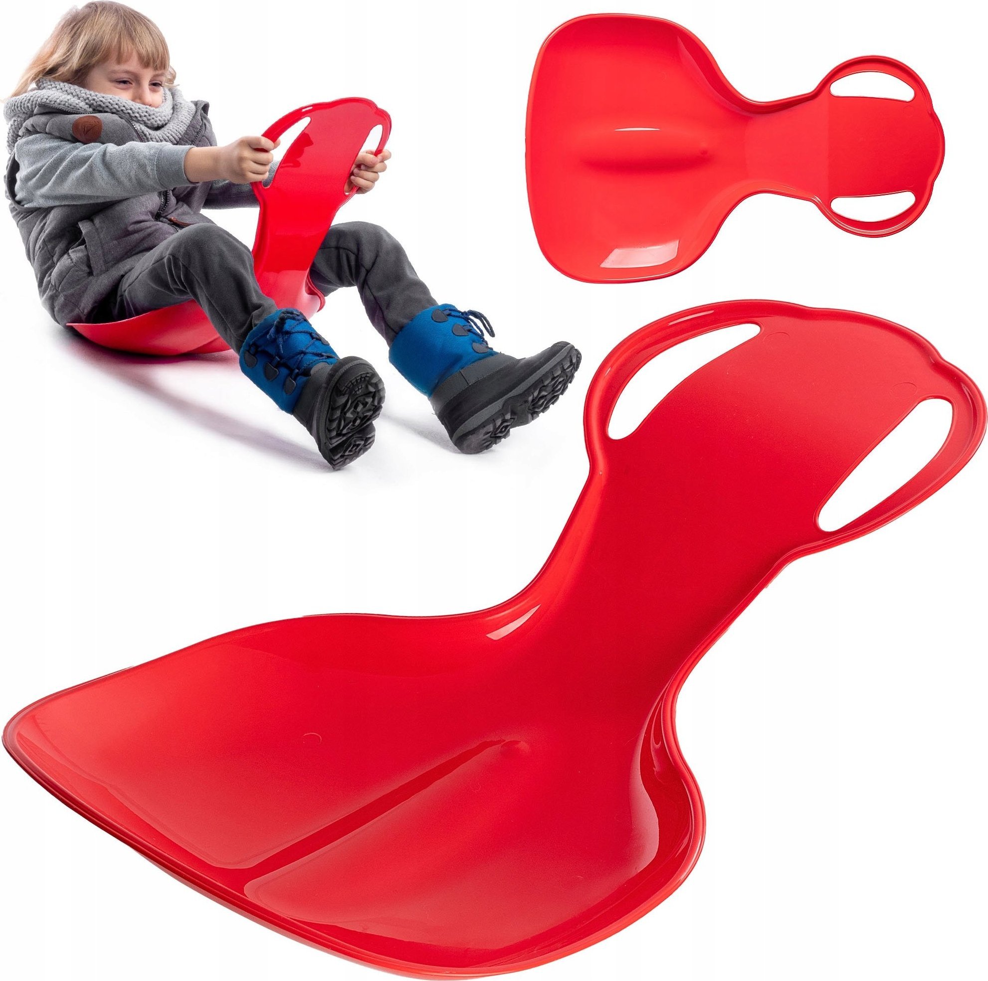 Kadax Sanki Ślizg Ślizgacz Dla Dzieci Jabłuszko Mocny