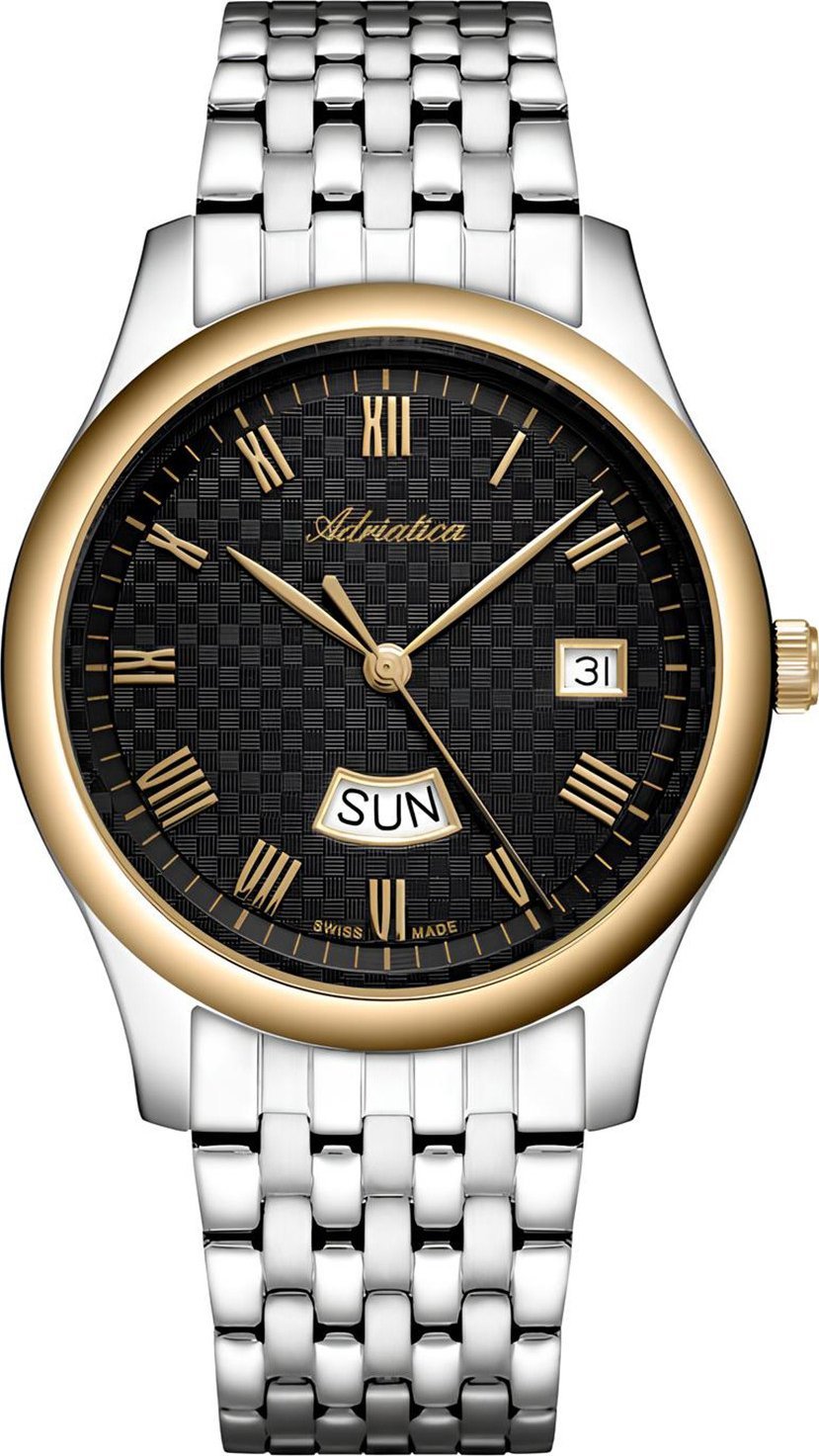 Zegarek Adriatica Zegarek męski Adriatica A1025.2166Q srebrny