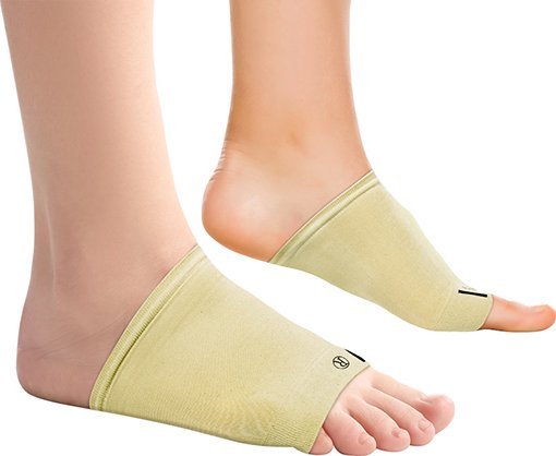 Opaska elastyczna zabezpieczająca łuk stopy śródstopie - komplet 2 szt