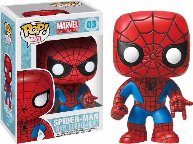 Figurka Rebel Funko POP Marvel Bobble: Spider-Man