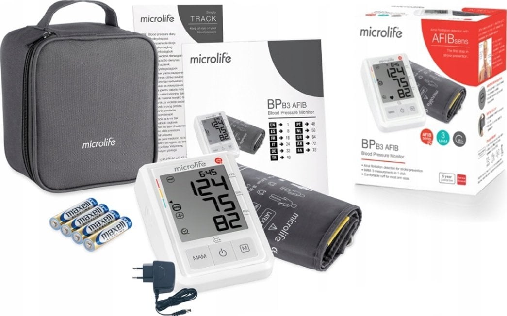 Ciśnieniomierz Microlife Microlife Ciśnieniomierz BP B3 Afib -