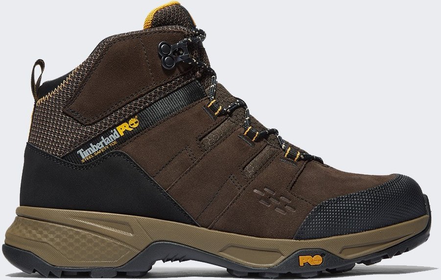 Timberland Buty Timberland Pro Switchback LT S1P DARK BROWN