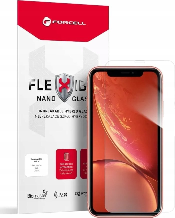ForCell Forcell Flexible Nano Glass - szkło hybrydowe do iPhone Xr/11