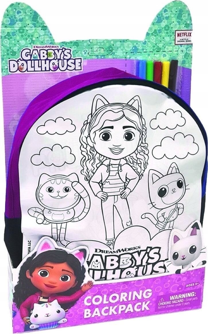 Cobi Koci Domek Gabi Plecak do kolorowania DT-6134