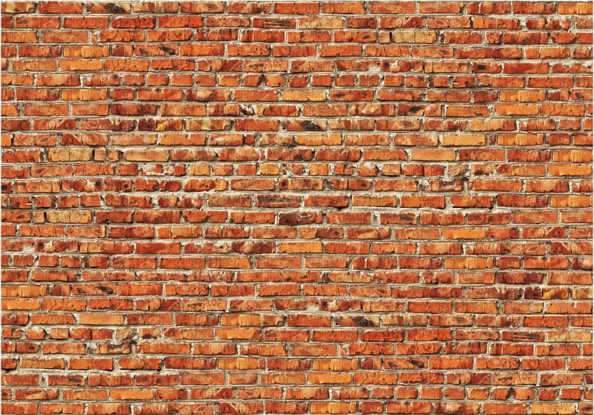 DecoNest Fototapeta - Ceglany mur - 400X280