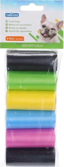 Nobleza Worki na odpady 6 rolek Worki na odpady 6 rolek