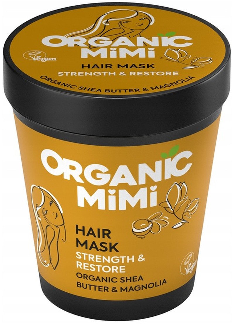 Organic Mimi Szampon-peeling Strength Sól morska i Imbir 280g