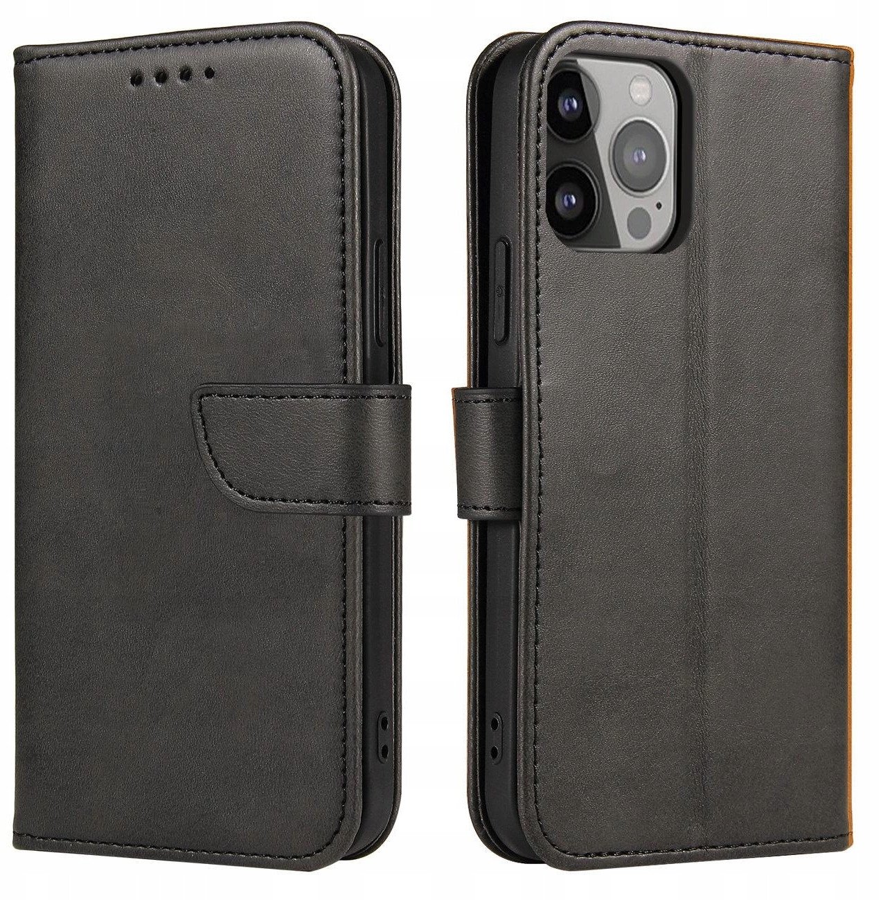 Magnet Case etui TCL 20 5G pokrowiec z klapką portfel podstawka czarne