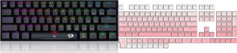 Klawiatura Redragon Redragon K630 DragonBorn Outemu Red (RED-K630RGB) + Ombre Keycaps (A139)