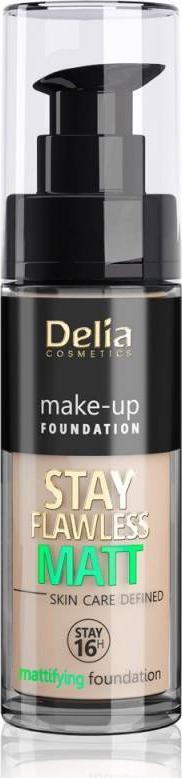 Delia Delia Cosmetics Stay Flawless Matt Podkład matujący 16H nr 405 Peach Natural 30ml