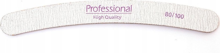 Cosmetics Zone Pilnik do paznokci hybrydowych banan 80/100 - Premium