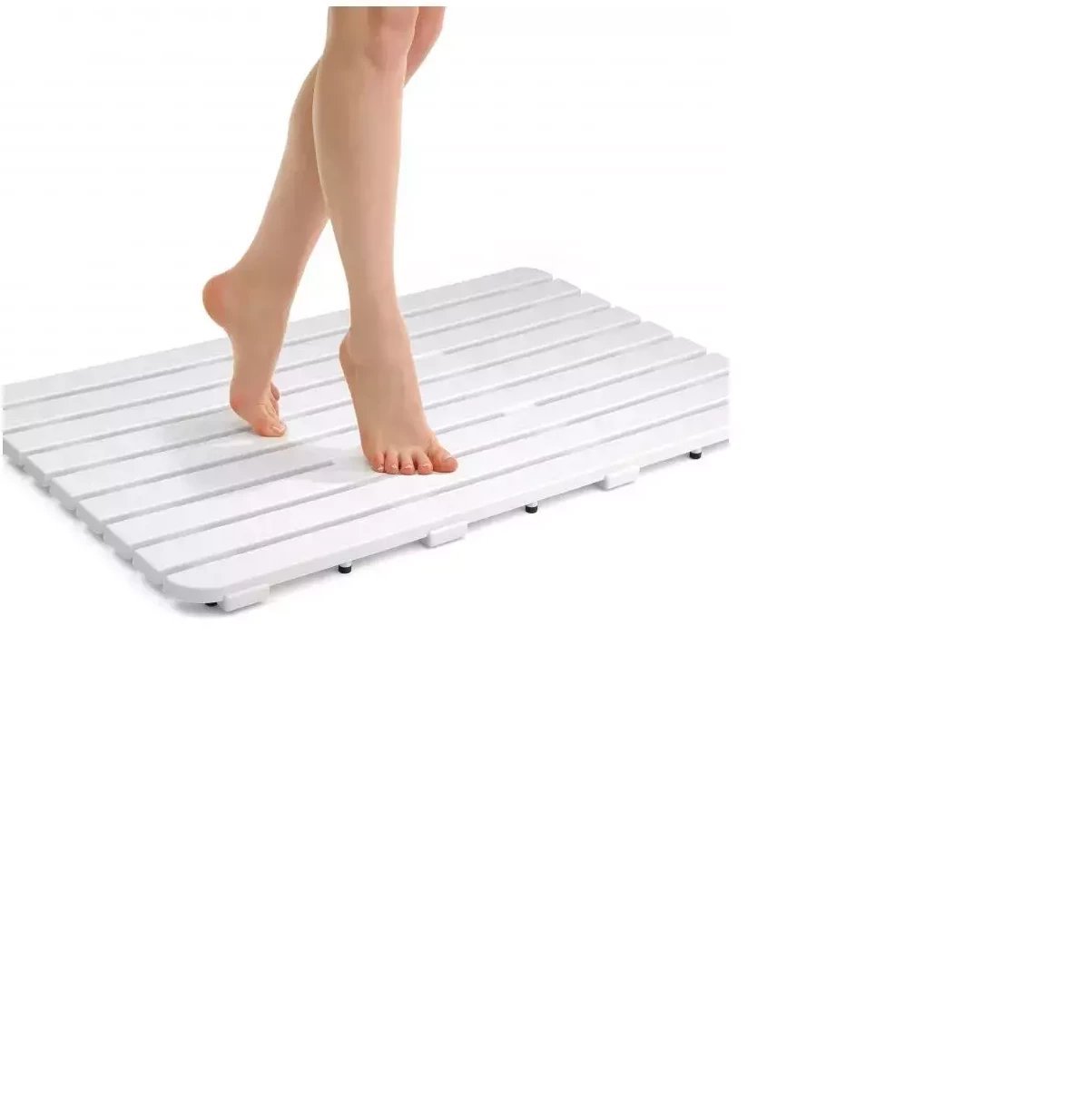 Shower mat 80x50cm white 8411801212325