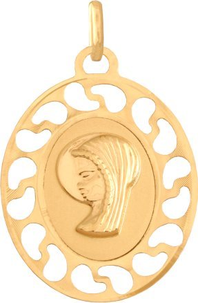 Lovrin Złoty medalik - Matka Boska Częstochowska
