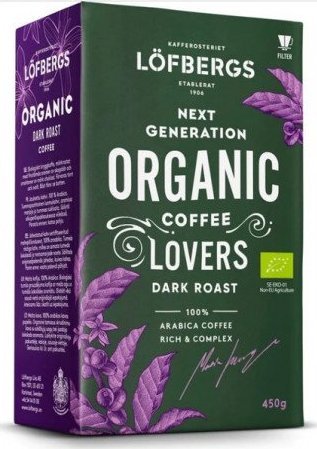 Kawa mielona Lofbergs Next Generation Organic Dark Roast 450 g
