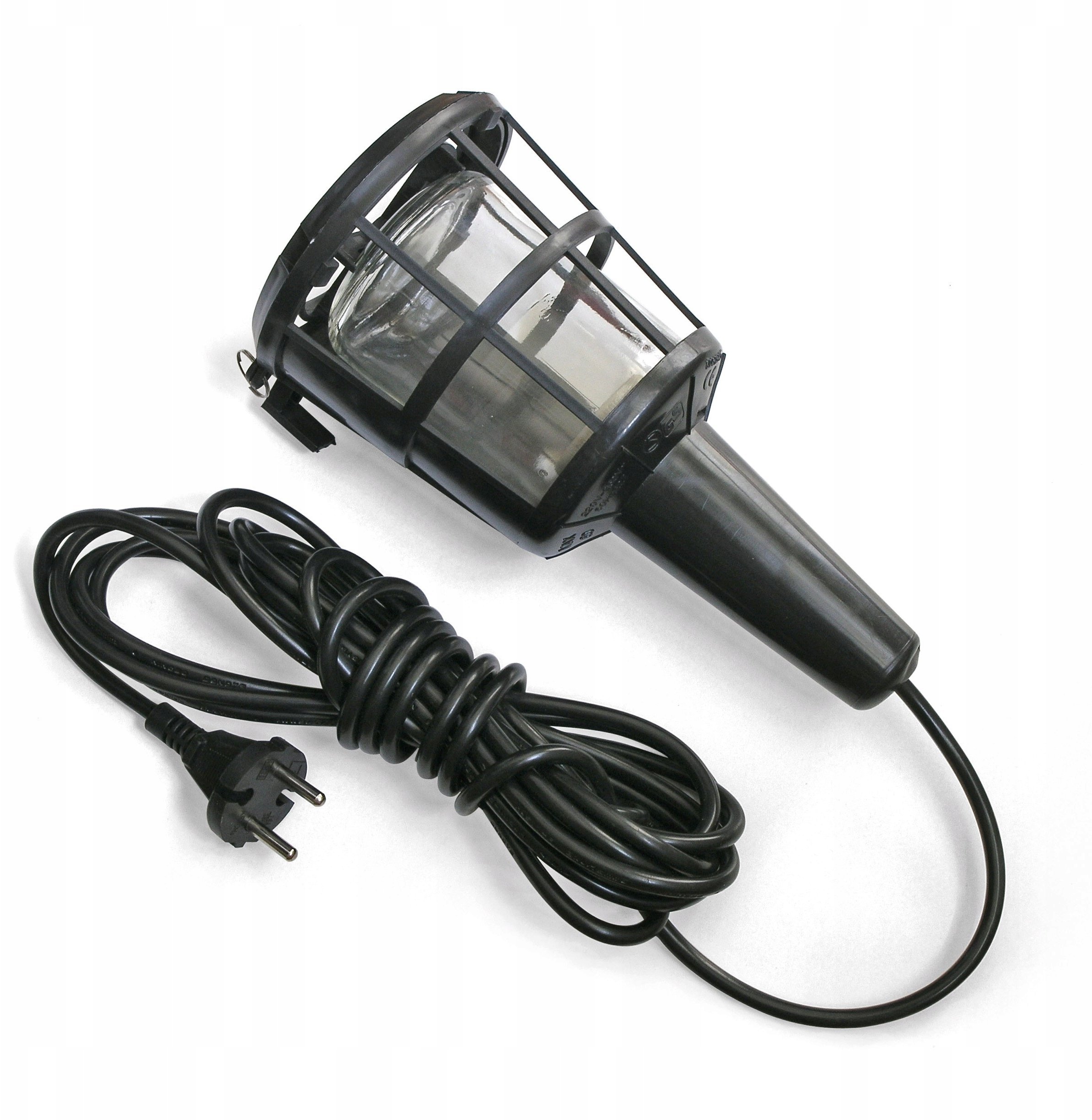 Oprawa przenośna gumowa, E27, max 60W, 5m