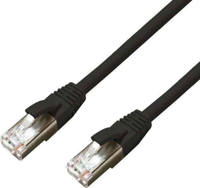 MicroConnect CAT6A S/FTP 5m Black LSZH