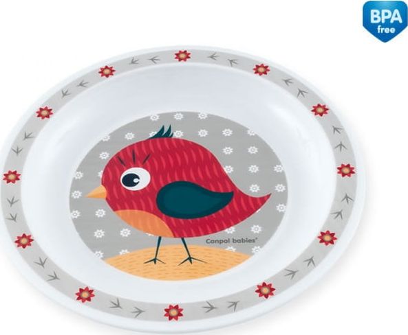 Canpol Talerzyk plastikowy Cute Animals Ptaszek 4/411 Canpol babies
