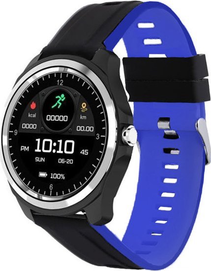 Smartwatch Pacific 26-4 Czarno-niebieski (PACIFIC 26-4)