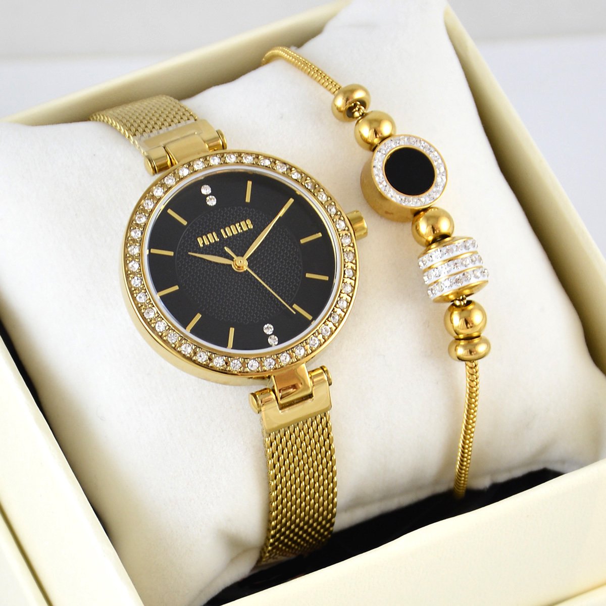 Zegarek Paul Lorens Zestaw damski zegarek MIRA + bransoletka