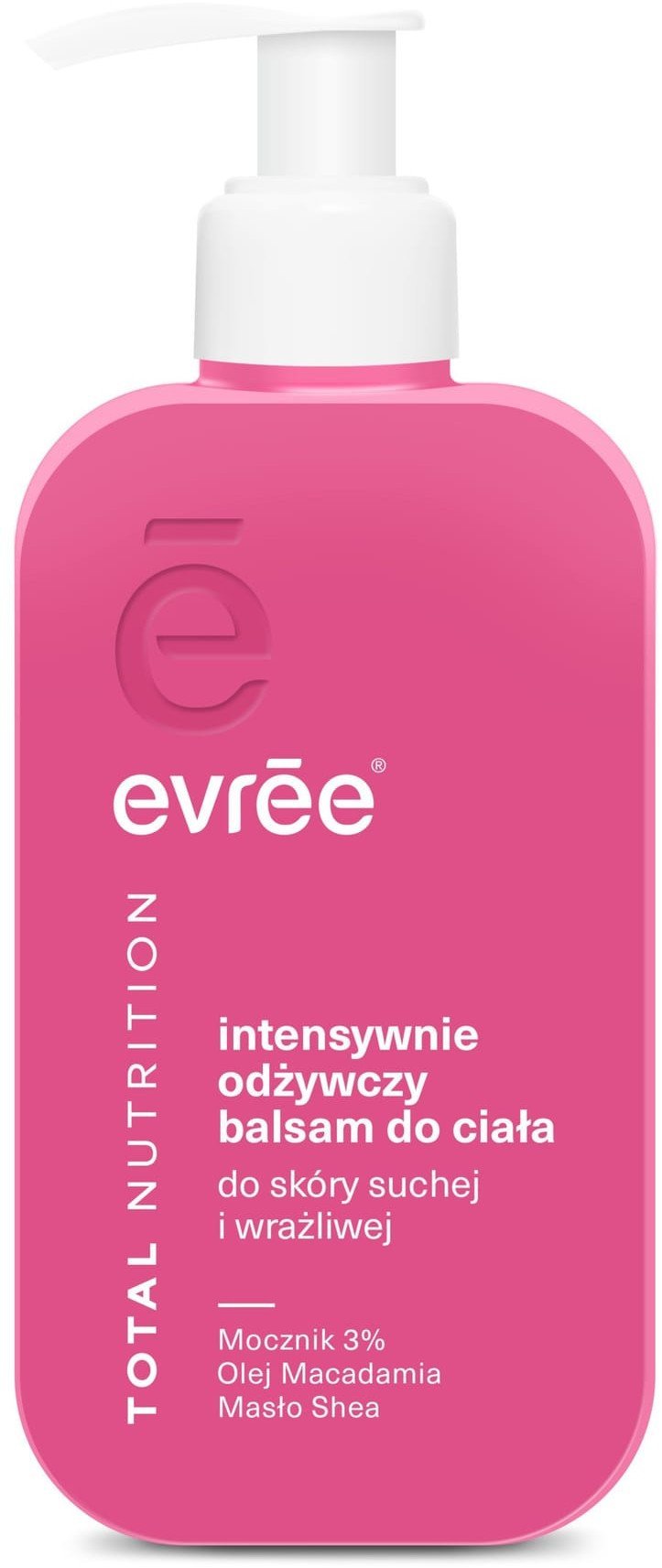 EVREE Total Nutrition Intensywnie odżywczy balsam do ciała do skóry suchej i wrażliwej 300 ml