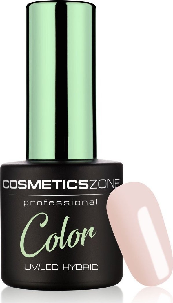 Cosmetics Zone Lakier hybrydowy hipoalergiczny beżowy 7ml - Malaga PST1