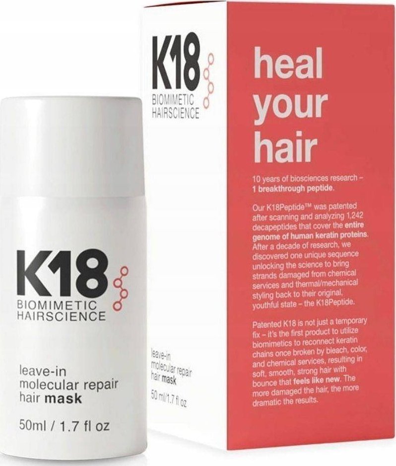 Leave-In Molecular Repair Hair Mask intensywnie regenerująca maska do włosów bez spłukiwania 50ml