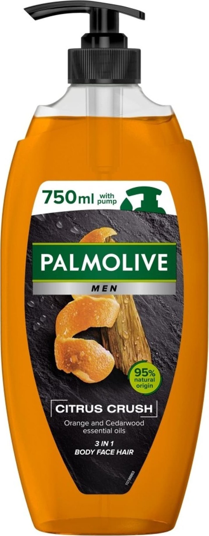 Palmolive PALMOLIVE Men Żel pod prysznic 3w1 Citrus Crush - olejek pomarańczowy i drzewo cedrowe 750ml