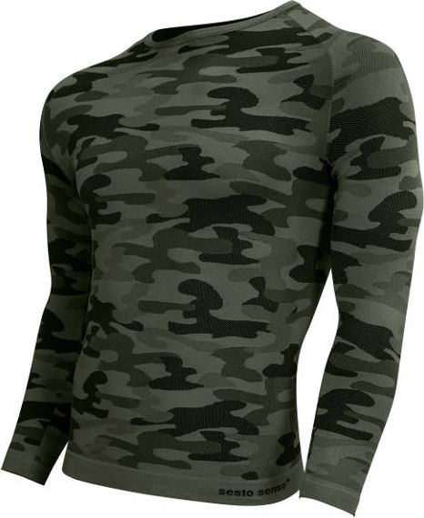 Sesto Senso Koszulka termoaktywna Sesto Senso Militaria Khaki 2019