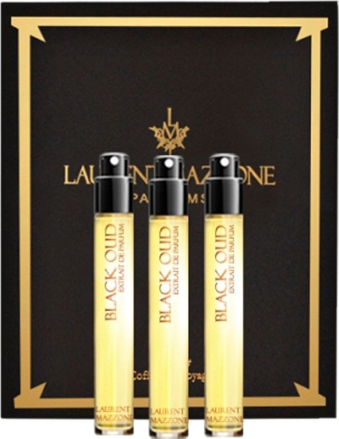 John Richmond Set Trio, Laurent Mazzone, Black Oud, Extrait De Parfum, For Men, 3 pcs, 15 ml For Men