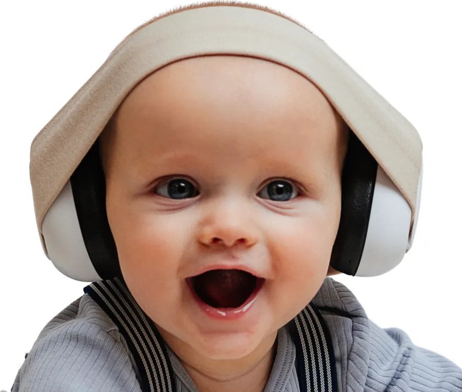 EciPeci Ecipeci - Słuchawki wygłuszające - Beżowy U