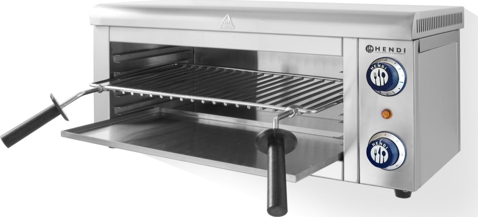 Hendi Opiekacz toster salamander do montażu na ścianie timer 30min. 2000W - Hendi 264119 Opiekacz toster salamander do montażu na ścianie timer 30min.