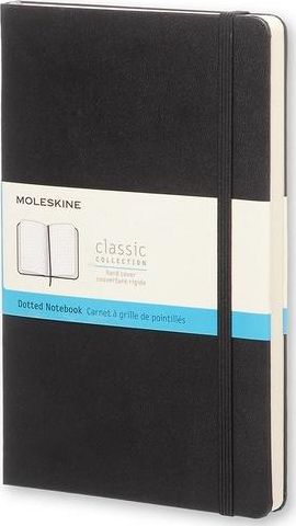 Moleskine Notes Classic 13x21 tw. kropki czarny