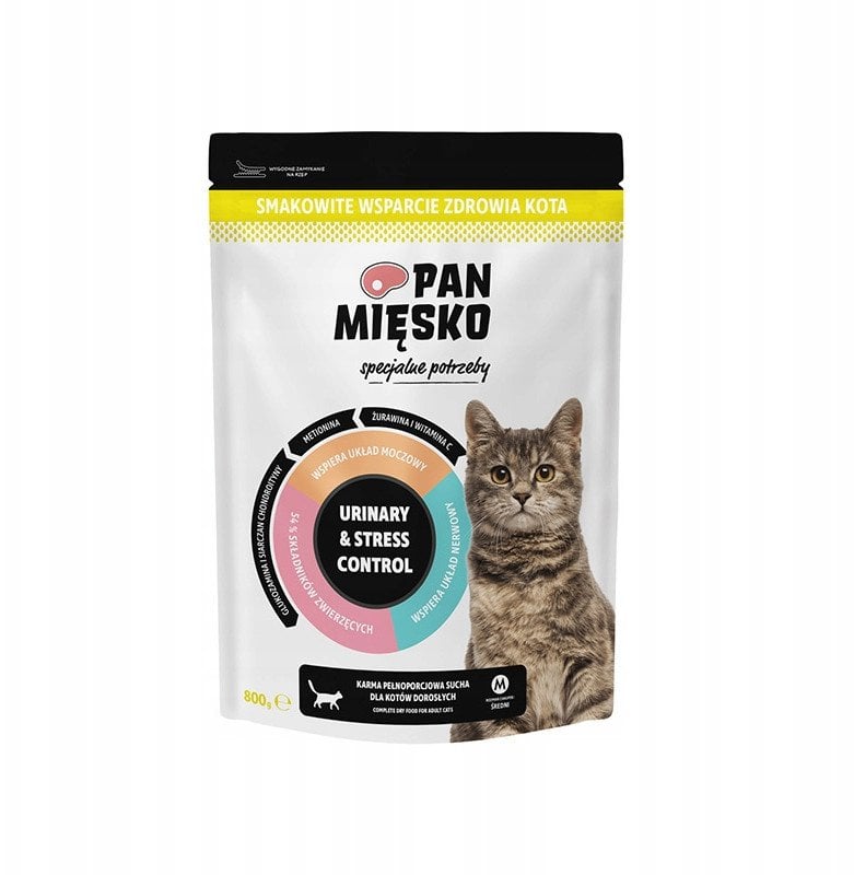 Pan Mięsko Urinary & Stress Control 800g