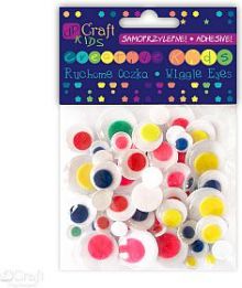 Dalprint Oczy naklejane kolorowe