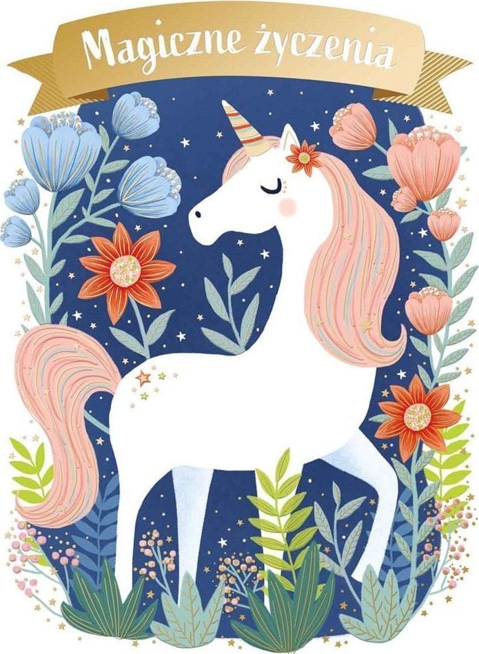 Karnet B6 Magiczny koń