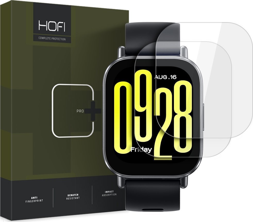 Hofi SZKŁO HARTOWANE HOFI GLASS PRO+ 2-PACK XIAOMI REDMI WATCH 5 ACTIVE CLEAR