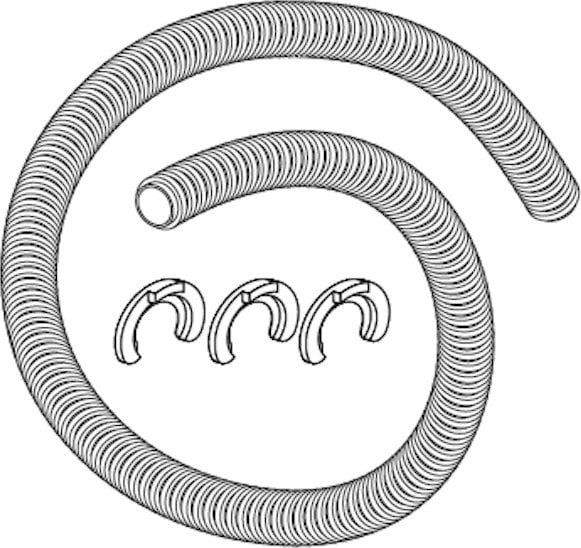 Laufen lis dusch sæt til riva/navia - Laufen lis tilslutningssæt til dusch wc riva/navia.