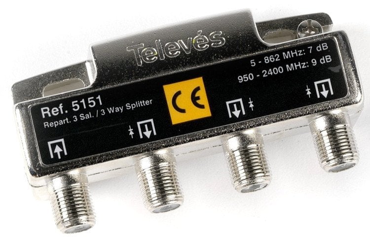 Antena RTV Televes Rozgałęźnik 3 drożny 5151