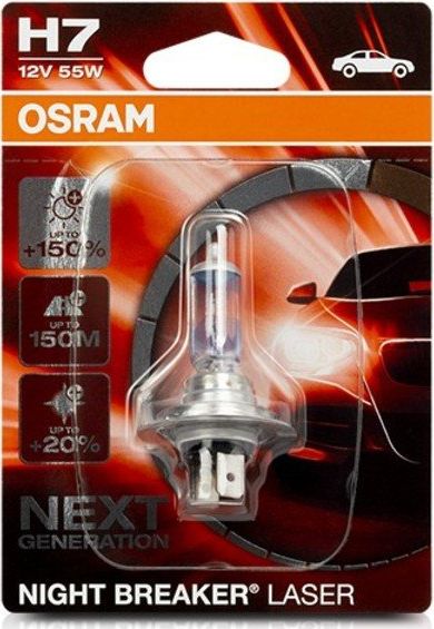 Osram Automotive Bulb Osram 64210NL-01B H7 12V 55W