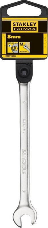 Stanley KLUCZ PŁASKO-OCZKOWY 8MM ANTISLIP