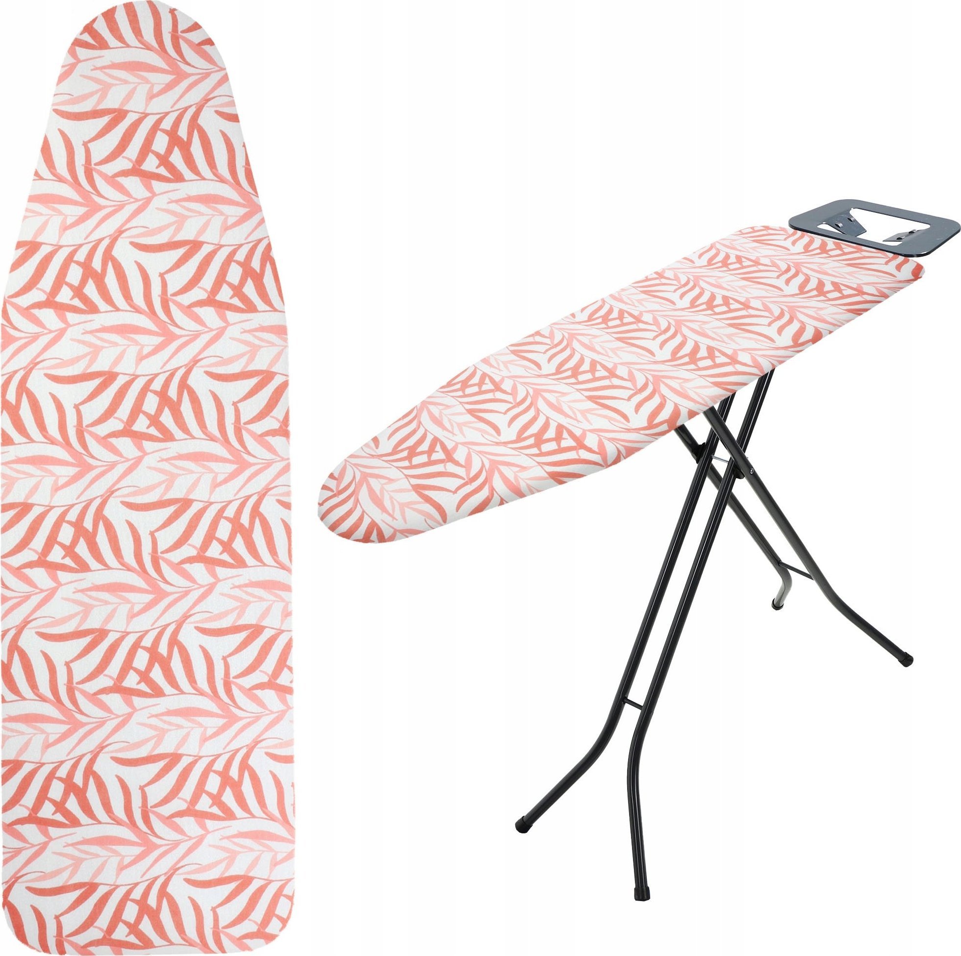 Kadax KADAX Pokrowiec Na Deskę Do Prasowania Podkład Naciągany 126x45 cm Liście